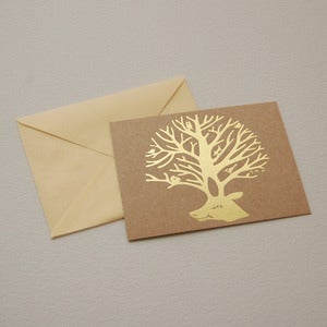 Image of Carte renne kraft