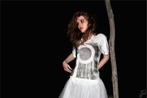 Image of PULP! DRIPPING "P" SPRAY PAINTED TEE