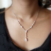 Image of Majestic Diamonte Necklace