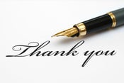 Image of Thank You Letters