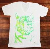 Image of Tiger Glow Mixed V Neck