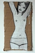 Image of cardboard lady 01