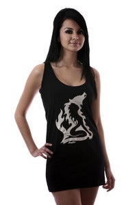 Image of F4009O: She-Wolf Tank Tunic