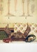 Image of Hand-Stitched + Beaded Wrap-Around Leather Bracelet