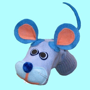 Image of Caraway™ Couture Mouse Sock Puppet