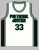 Image of Personalised PJ White Basketball Singlet (mens & womens)