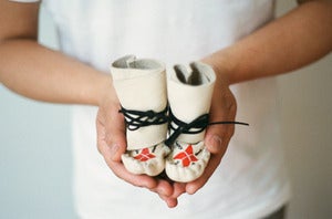 Image of Handmade Elk Leather Moccasins