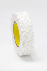 Image of 1 pack lace tape - 21mm x 2M - White - LT1007