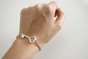 Image of Brazalete Heart Key