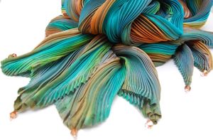 Image of Octopus' Garden of silk shibori