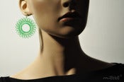 Image of spiro circle earrings