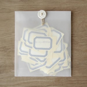 Image of Etiquettes rectangle P