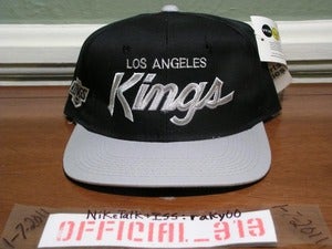 Image of VINTAGE LA LOS ANGELES KINGS SPORTS SPECIALTIES SNAPBACK CAP HAT