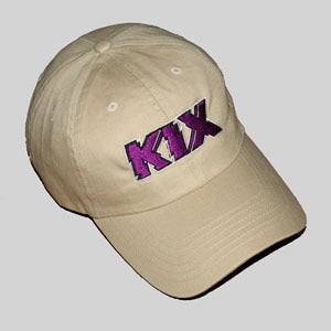Image of KIX Embroidered Ballcap (Red or Purple logo)