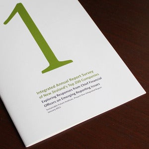 Image of Integrated Annual Report Survey of New Zealand's Top 200 Companies