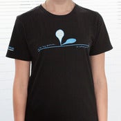 Image of We are here - Black Teeshirt