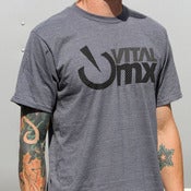 Image of Vents Logo T-Shirt, Charcoal Heather