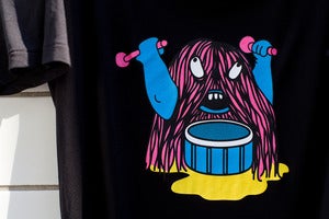 Image of MONSTERDRUMMER viscose