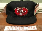 Image of VINTAGE SAN FRANCISCO 49ERS LOGO NEW ERA SNAPBACK CAP HAT