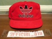Image of VINTAGE ADIDAS CORDUROY WITH VISOR SNAPBACK CAP HAT