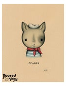 Image of French Cat Print