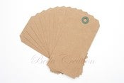 Image of Kraft Brown Shipping Hang Tags ~ Gift Tags