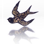 Image of A Skulk Of Foxes - Brooch