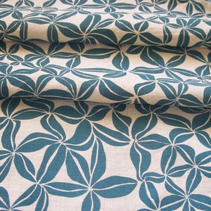 Image of Bauhinia teal on hemp