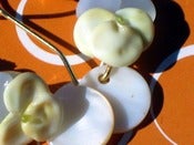 Image of Pansy Blue Earrings