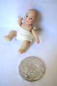 Image of Miniature Dollhouse Baby - Ceramic