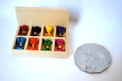 Image of Miniature Sewing Box with Threads