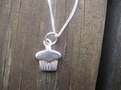 Image of cupcake earrings and matching pendants