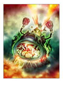 Image of "HAMCHAMBER" signed print