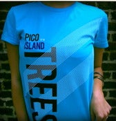 Image of Pico Stripes T-Shirt (Aqua)