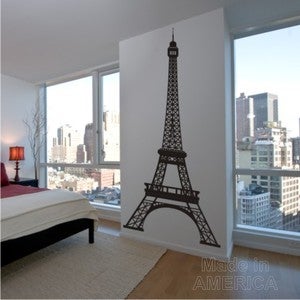Detailed Picture  Eiffel Tower on Eiffel Tower 8 Feet Tall Highly Detailed   Wall Decal Art     Vinyl