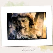Image of Original Art: Hand Colored Angel Photo