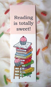 Image of Bookmark: Reading is Totally Sweet