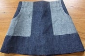 Image of Aline Denim Skirt with large pockets