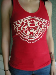 Image of GIRL'S RED TIGER BEATER