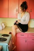 Image of Norwegian Wood lace overlay skirt