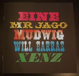 Image of EINE/MR JAGO/MÜDWIG/WILL BARRAS/XENZ BOOK *SIGNED*