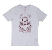 Image of Smiley Skull White-T (Organic)