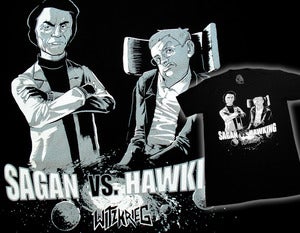 Image of Sagan v. Hawking - Sagan Wins