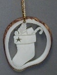 Image of Tagua Stocking Ornament - Ecuador