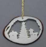 Image of Tagua Tree Ornament - Ecuador