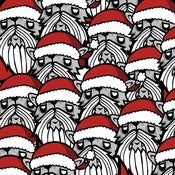 Image of Santa cats