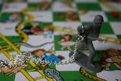 Image of Army Soldier Necklace with Diamante Detail - Very Limited Edition (Free P&P)
