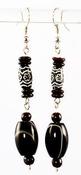 Image of Night Earrings - Human Trafficking - Nepal