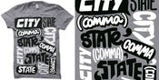 Image of Repeating Name Tee