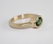 Image of Faceted Green Tourmaline Ring